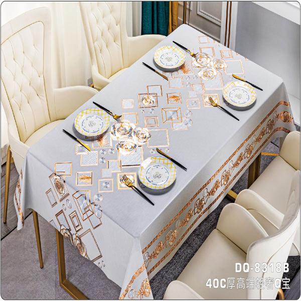 Mexican Sarapes Mantel Tela PVC Table Cover com espessura de 2 mm e impressão floral