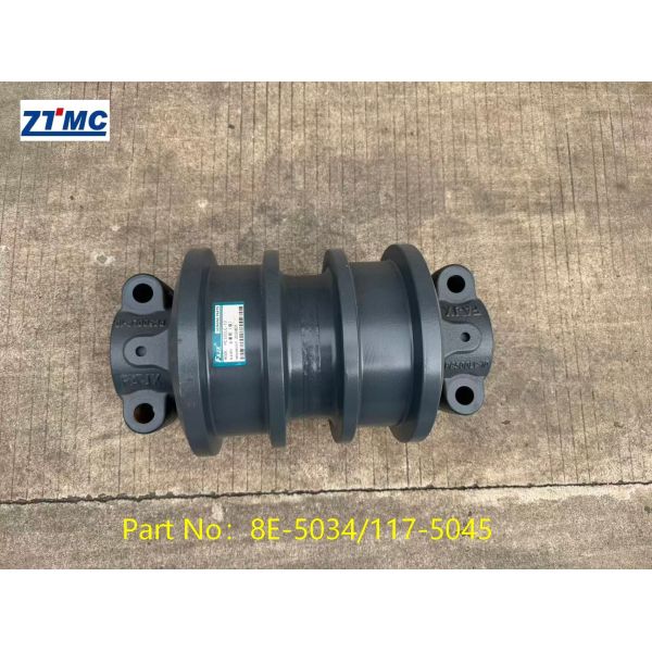 E320 Track Roller 8E-5034, Bottom Roller Passing Magnetic Particle Inspection For Stable Track Guiding Performance