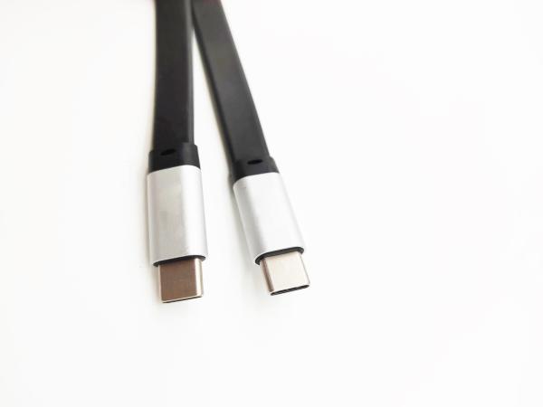 Cable USB-C macho a macho Cable para telefones Cable de carregamento rápido