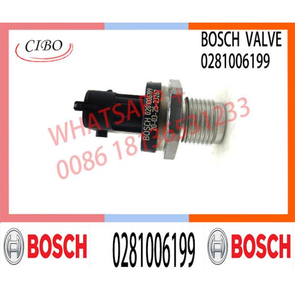Regulador de bomba de combustible de válvula de control de presión de riel común DRV nuevo y genuino 0281006199 para Fiat / 5801483105