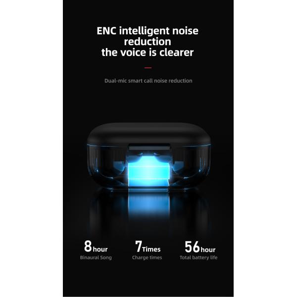 Wireless Sports Earphones Headphones In Ear Waterproof Digital Display Stereo Headphone Form Factor
