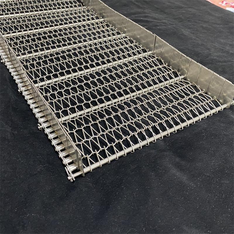 Heat Resistant Baking Oven Mesh Conveyor Belt 304 Stainless Steel Wire Belt for Bread Baking