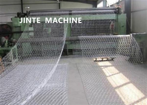 ISO 16kw 3.8m Gabion Hexagonal Wire Mesh Machine