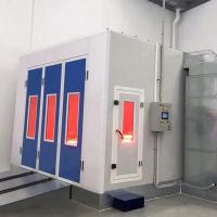 Durable 30kW Commercial Vehicle Paint Booth White Paint Booth Coating Electric Heating