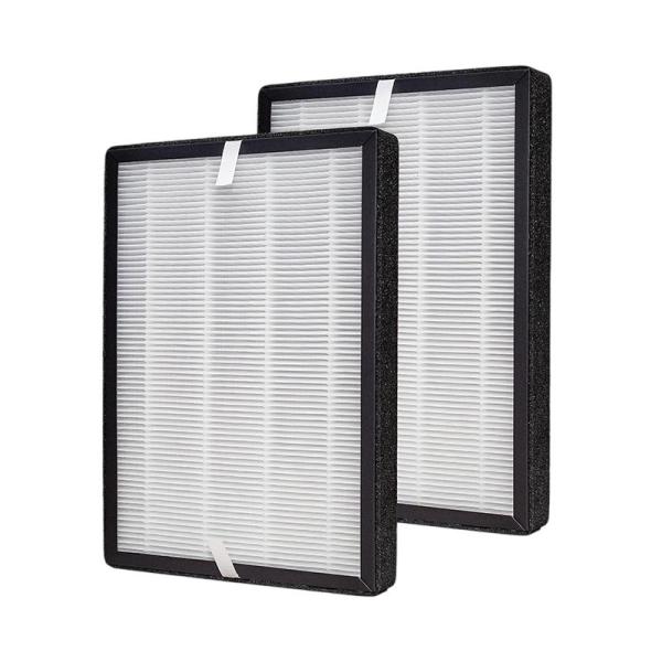 OEM Premium True HEPA Filter H13 with 99.97% Allergen Removal Efficiency and Activated Carbon Media for Air Purifiers - Customizable Size