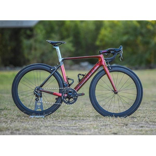 44/47/50/53/56/59cm Cuadro de carbono de suspensión completa bicicleta de carretera para los requisitos del cliente