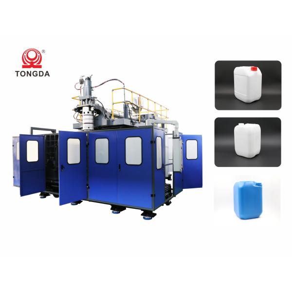 Open Top Blue Drums Blow Molding Machine HDPE Plastic Barrel Making Machine