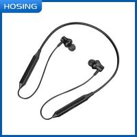 Casque sans fil rouge noir d'Earbud de bande d'encolure du sport 120mAh