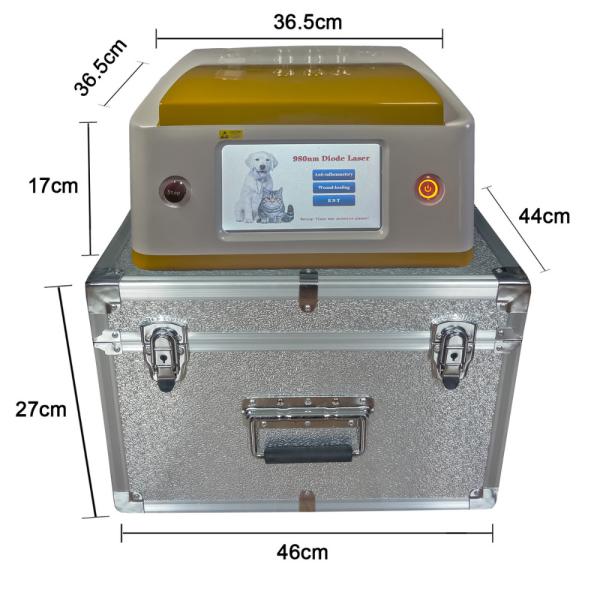 980nm Diode Laser Pet Class IV Laser Therapy Pain Reduce Veterinary Laser Therapy Machine for Animal Hospital