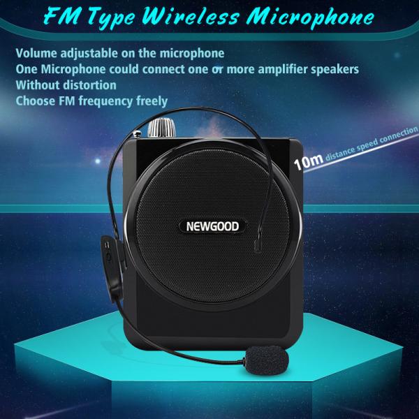 FM Professional headset wireless headset microphone for Tour Guides, Teachers, Coaches, Presentations, Costumes