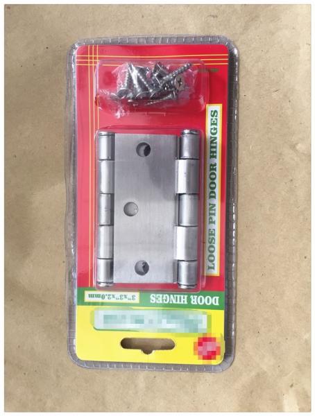 O hardware da porta parte o material da caixa de cartão de papel da dobradiça 400g da embalagem da bolha para o mercado super