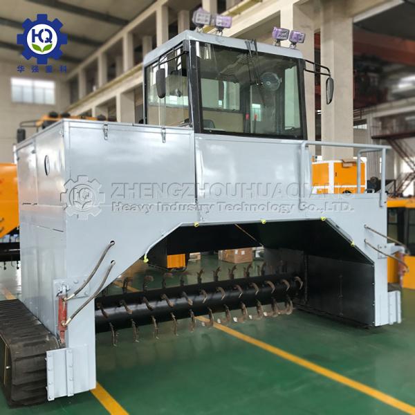 Automatic Bio Organic Compost Turning Machine For Fermentation