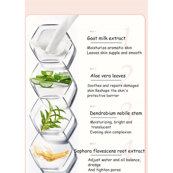 Goat Milk Hotel Shower Gel Bath Shower Mousse Foam Body Bubble Wash Lotion