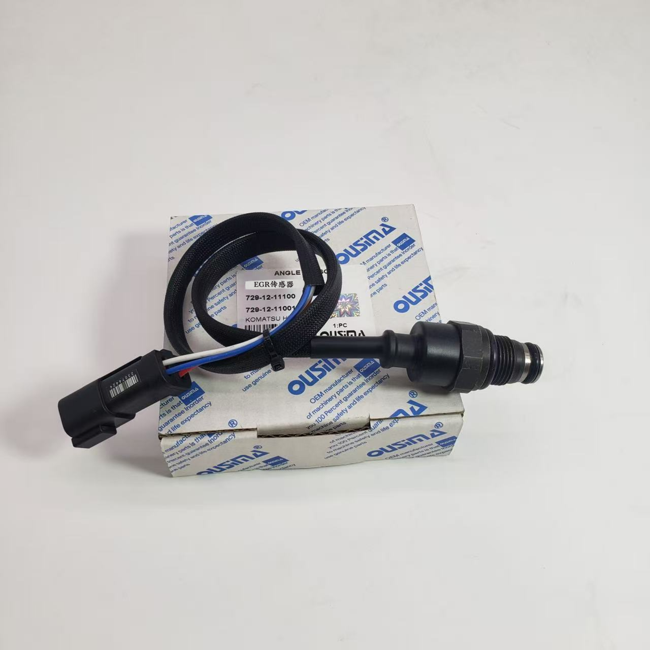 Excavator EGR Sensor  729-12-11100 729-12-11001 For KOMATSU HM350 HM400