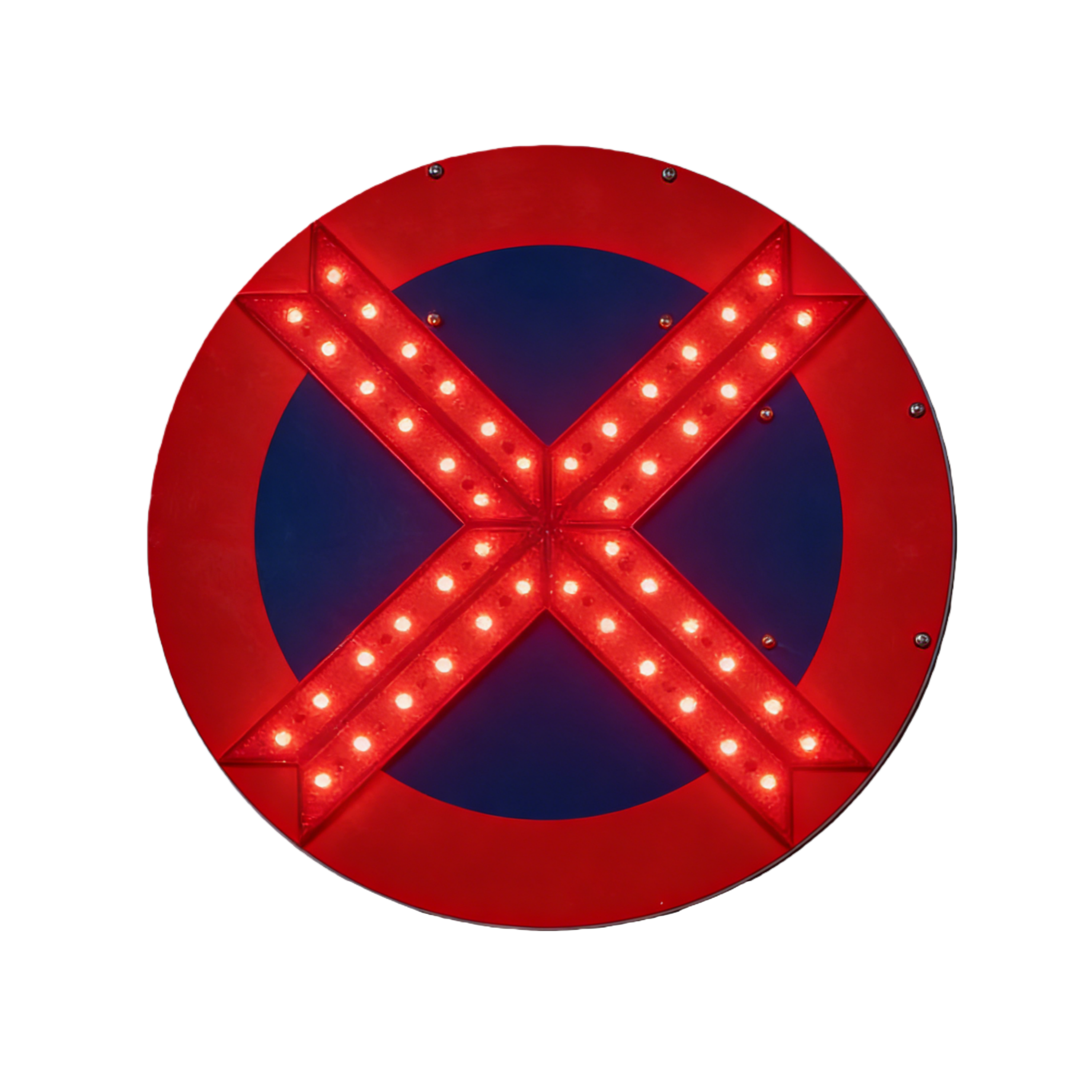 2000mm Height Aluminum LED Reflective Traffic Signs