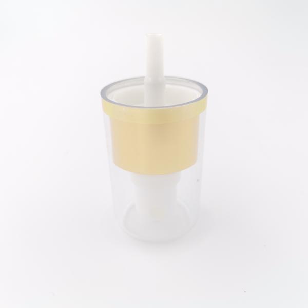 Bright Gold Aluminum Finger 24/410 Bottle Mist Sprayer