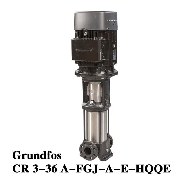 Grundfos CR 3-36 bomba de refuerzo de suministro de agua de acero inoxidable centrífuga de varias etapas vertical