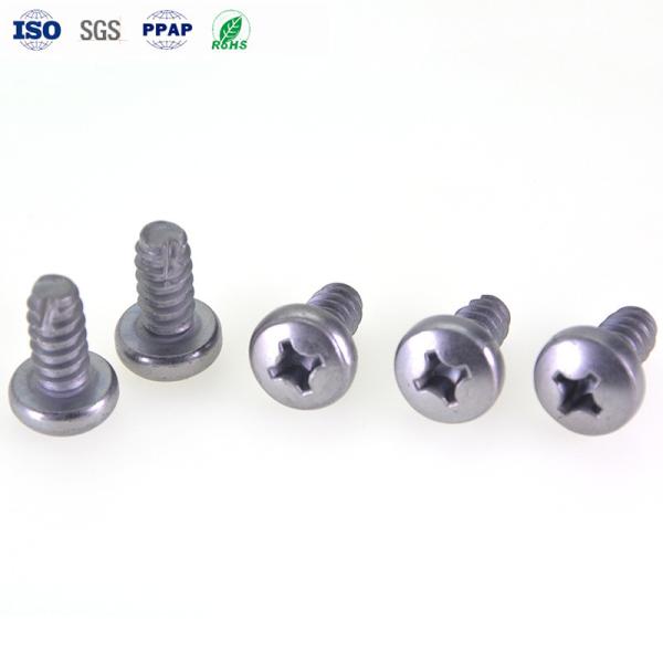 Tornillo autorroscante de acero al carbono ST3*6 M0.8-M5 2mm-100mm, cabeza redonda