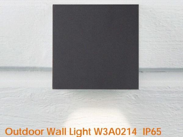 IP65 6W Outdoor LED Wall Lights 3- Step Dimmable Driver / W3A0214