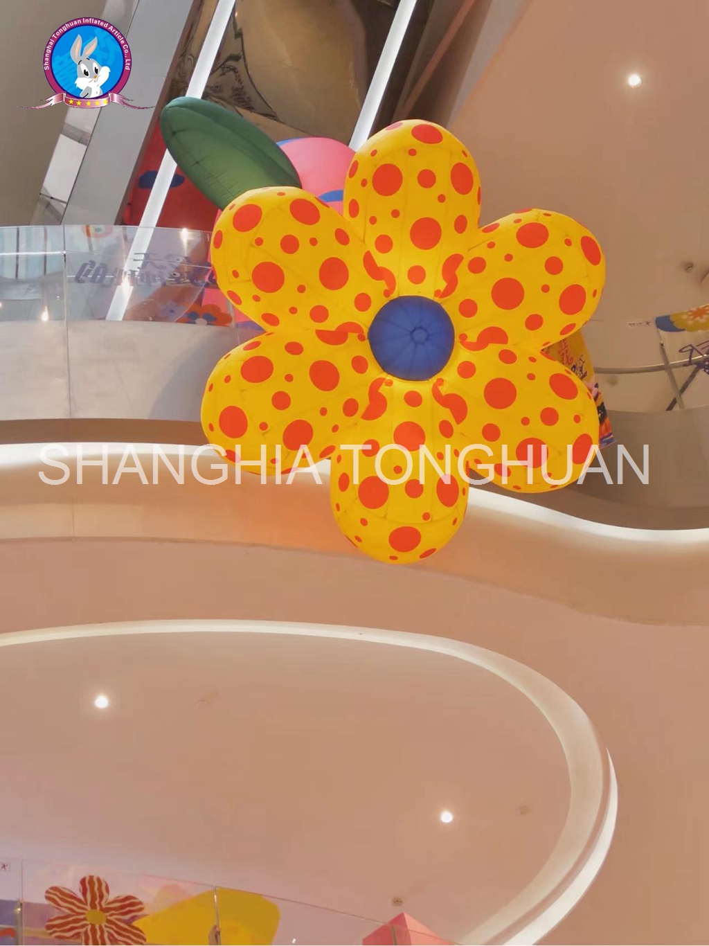 Custom Inflatable Advertising Display Inflatables Flowers Commercial Flower With Lights Decoration for Events and Party