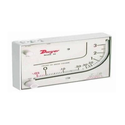 A precisão alta inclinou o calibre de pressão vertical MARK II M-700PA