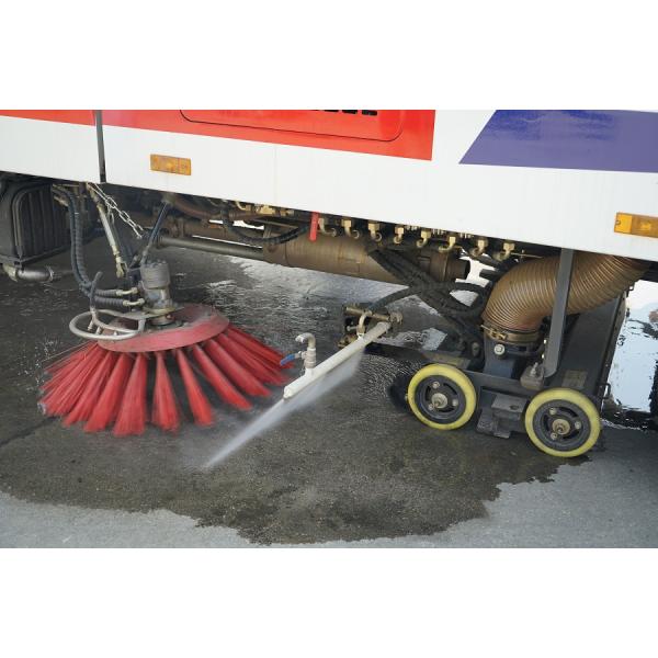 Camión de alta presión de la limpieza del camión del barrido del lavado del camino del SGS/de la calle del vacío