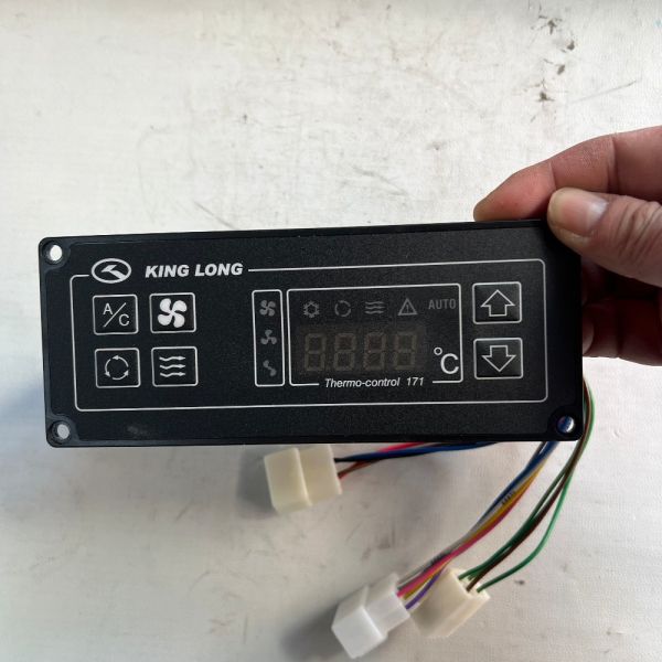 King Long Bus A/C Control Panel OE 238202030 UL94 Embedded Installation Climate Control Bus Spares