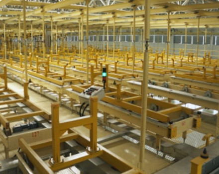 緩衝するPBSライン/自動車一貫作業を運ぶ