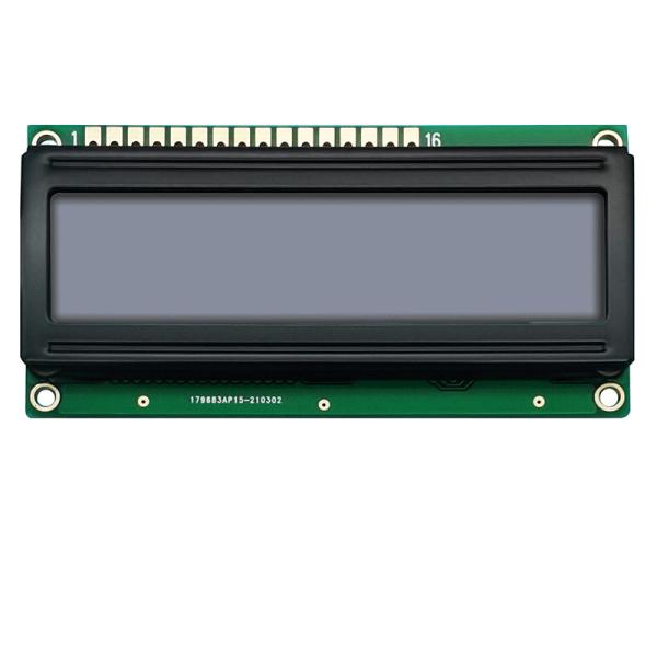 cor verde amarela HTM1602-12 do módulo médio do LCD do caráter 16x2