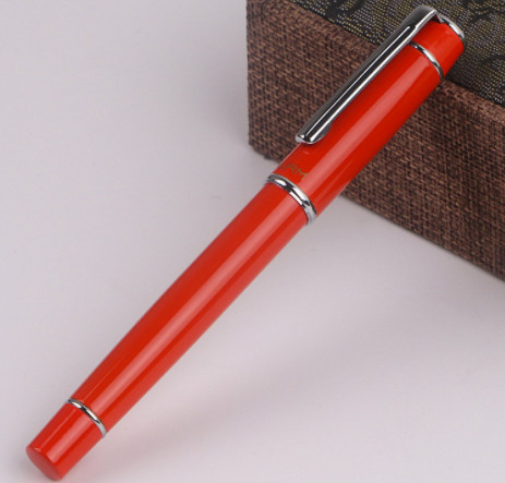 Metal pen with Gift box Pen for stationery store metal advertising signature pen iridium business gift pen laser logo
