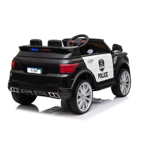 Automóvel de polícia elétrico brinquedos de passeio em carro para crianças amplamente utilizado superior 12v 2 carros para crianças