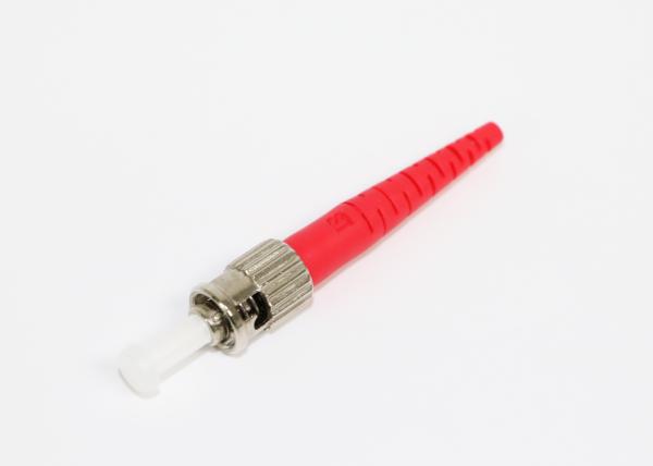 Palavra simples do conector da fibra ótica do ST 2.0mm 3.0mm com alojamento do metal