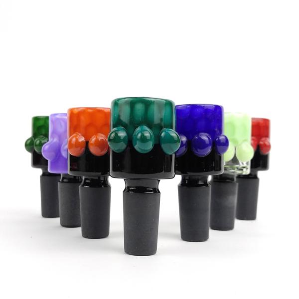 Sturdy Glass Water Bongs Accessories Glass Pipe Bowls Lightweight