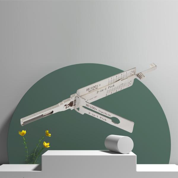 Lishi 2 In 1 Auto Lock Pick car HU100 for Buick Chevrolet United States