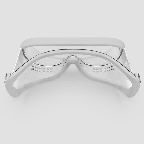 Splashproof Medical Safety Goggles Anti Droplet Normal Strap Adult PVC Frame