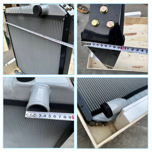 TMY EX220-5 EX270-5 Water Radiator For Hitachi Excavator Radiator Replacement Parts 4380047
