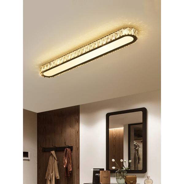 Led crystal ceiling lights dining room luxury silver ceiling light living room led Ceiling Lamps(WH-CA-108)