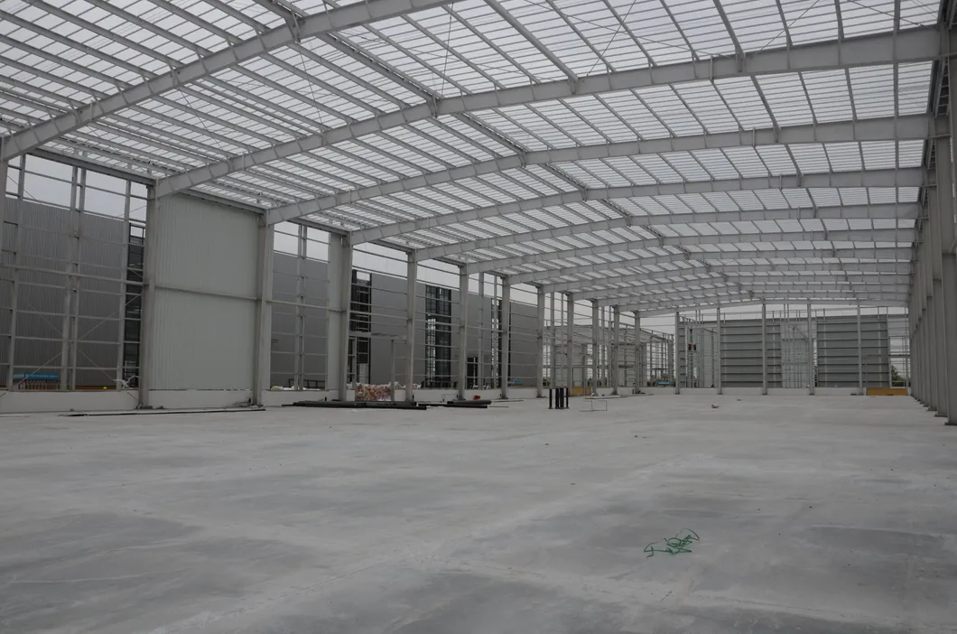 High Strength Prefab Steel Frame Warehouse Building Construction Structural Medicinal Storage
