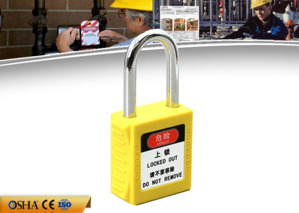 Brass Cylinder Steel Safety Lockout Padlocks with Customized Brand