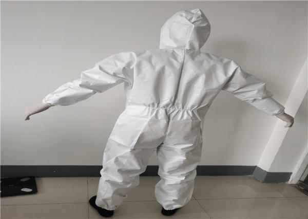 Non Sterile Personal Disposable Protective Coverall Gown Equipment CE FAD Certificate