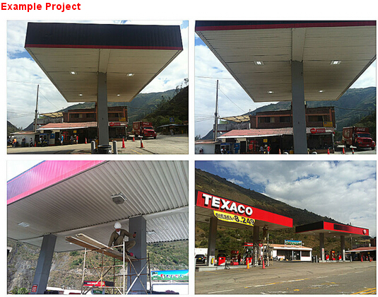 120W LED Canopy Light Supplier Surface Mounted IP65 Waterproof Warranty 5 Years
