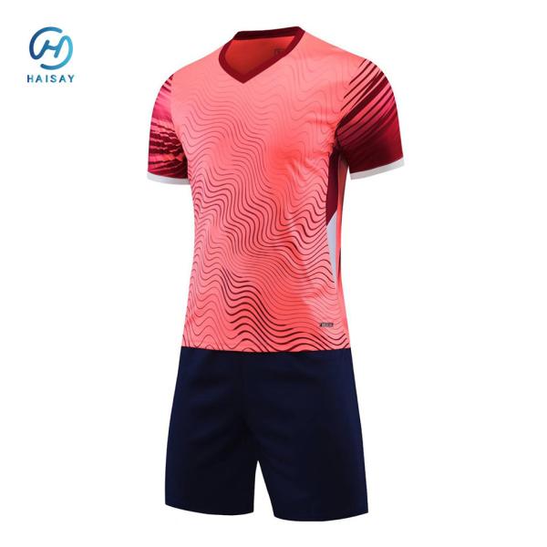 Plain Custom Logo Design Sport Men Youth Football Jersey Uniforms Set Soccer Kits Football Jersey