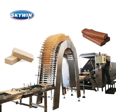 220KGS/H gaz Oven Wafer Biscuit Making Machine