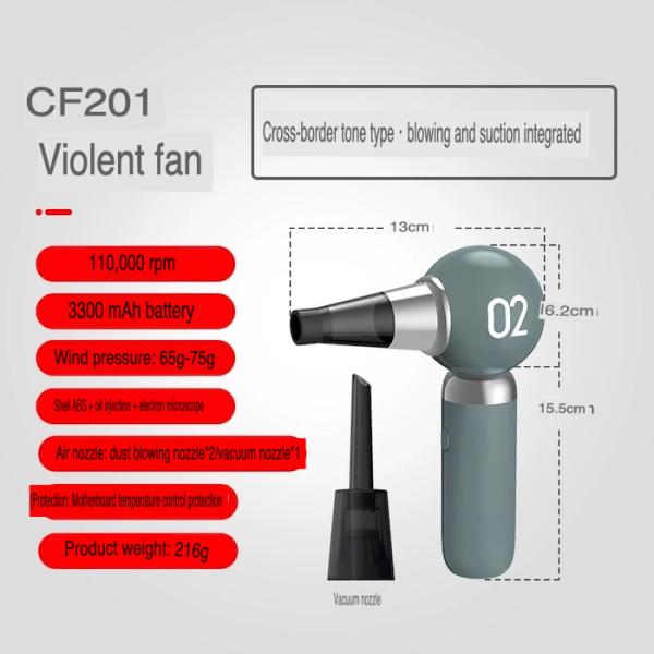 Take Hiking Next Level Portable Handheld Violent Fan Cool Camping Accessories Metal Design