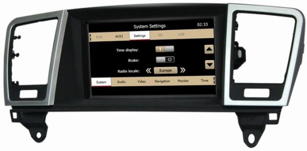 Car Stereo Multimedia for Mercedes Benz ML GL with gps navigation iPod RDS OCB-8501