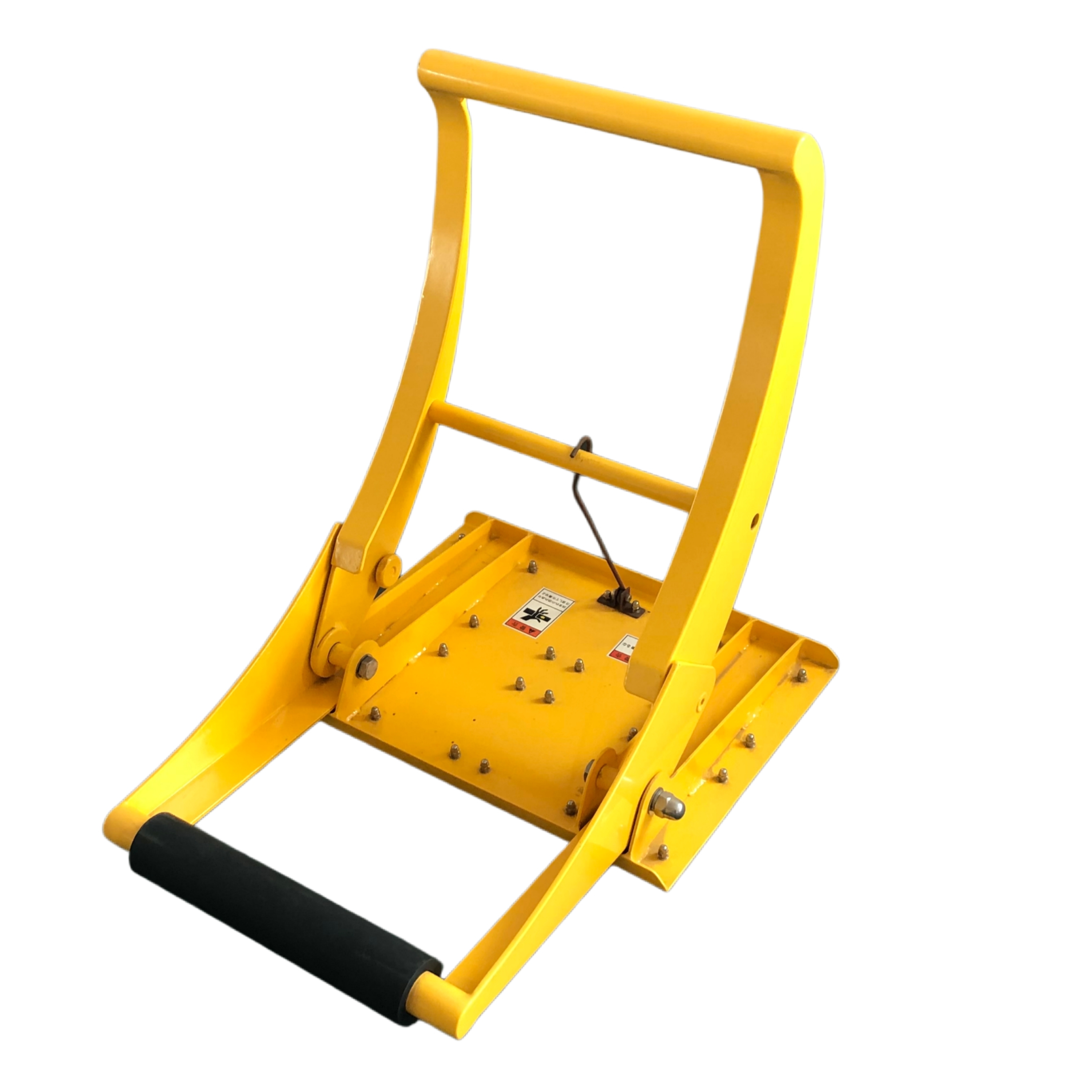 Ultra-Lightweight Foldable Vehicle Security Barrier with Electrostatic Powder Coating for Crash Protection