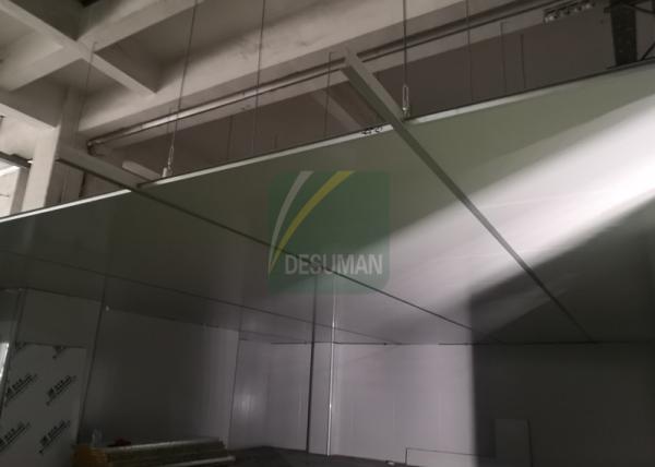 Warehouse Ceiling Aluminum Profile EPS Steel Sandwich Panel