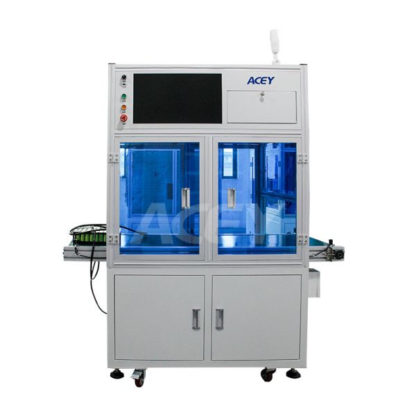 Automatic Visual Inspection Machine for Cylindrical Battery Positive & Negative Electrode