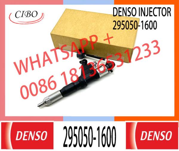 Vente à chaud moteur diesel à grande vitesse en acier moteur injecteur de carburant de fabriion Injecteur de carburant diesel 295050-1600 Pour l'injecteur 23670-E0