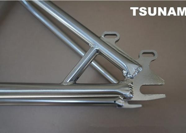 BMX Chromoly Steel Dirt Jump Bike Frame 26 Inch Smooth / Flat Welding